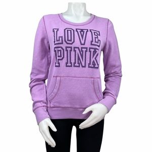 💜PINK Victoria's Secret Purple Pullover Sweatshirt💜